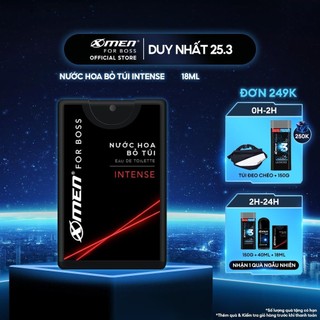 Nước hoa bỏ túi Xmen for boss intense 18ml