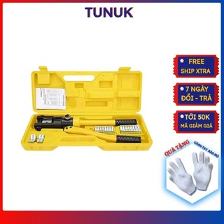 Kìm Bấm Đầu Cos Thủy Lực YQK TUNUK,  kiềm ép cos 70 -120 - 240 - 300mm, bấm đầu cuối dây điện, cáp