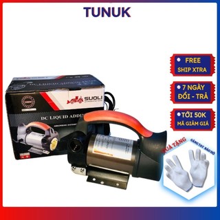Máy bơm dầu TUNUK, bơm nhớt, diezel , thủy lực , mini 12v 24v 220v, motor lõi đồng lưu lượng 40L/phút
