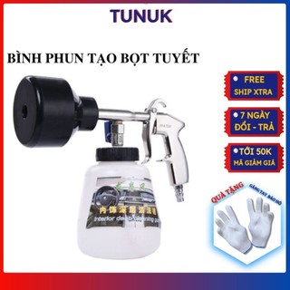 Súng phun bọt tuyết bằng khí nén️ TUNUK Dùng để tạo bọt tuyến phục vụ rủa xe vô cùng nhẹ nhàng tiện lợi
