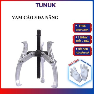 Vam 3 càng tunuk cảo 3 chấu tháo vòng bi đa năng 3", 4'', 6'', 8'', 10'', 12''