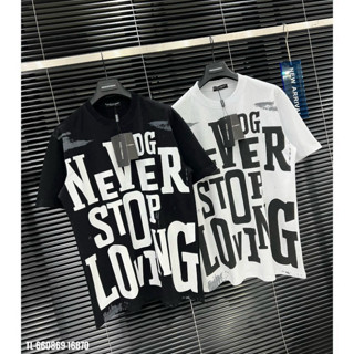Áo Phông DG Never Stop Loving Thiết Kế Hot Trend Nam Nữ Cực Chất. Áo Thun Unisex Form Rộng Siêu Hot 2024.