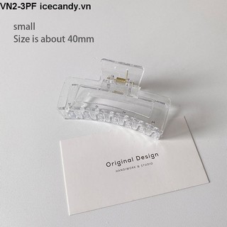 🍯Icecandy  Kẹp càng cua dạng sóng Hàn Quốc nhiều màu sắc bền dẻo