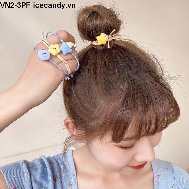 🥟Dây Cột Tóc, Thun Cột Tóc Ngôi Sao