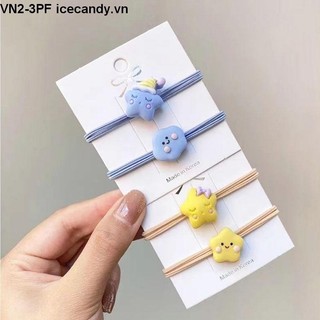 🥟Dây Cột Tóc, Thun Cột Tóc Ngôi Sao