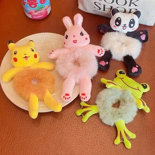 🍯Icecandy  Dây Cột Tóc Mềm Mại Hình Động Vật Hoạt Hình Dễ Thương