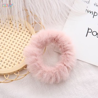 🍯icecandy Dây Cột Tóc Scrunchies Vải Lông Mềm