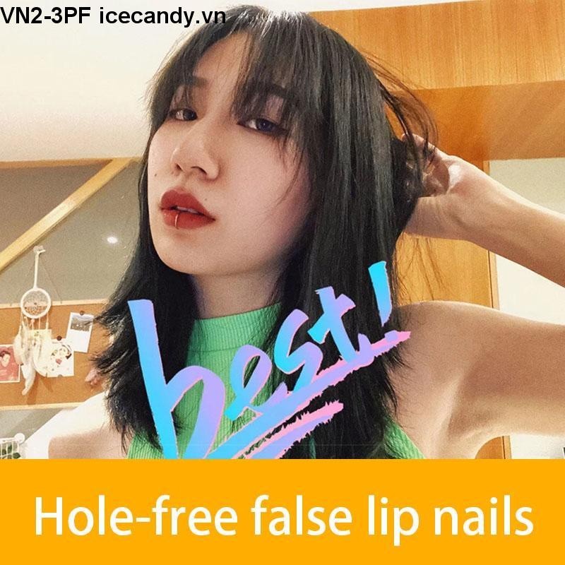 🥟Khuyên kẹp giả môi mũi không cần bấm lỗ titan không gỉ