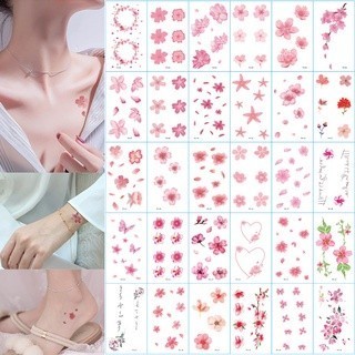 Hình xăm dán hoa bỉ ngạn chống thấm nước