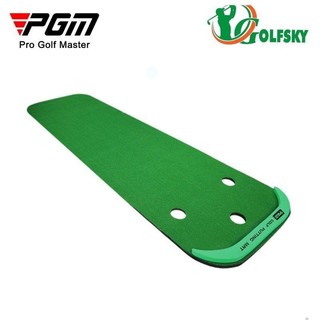 Thảm tập putting golf 3 lỗ chính hãng pgm model gl012. thảm tập golf tại nhà, văn phòng