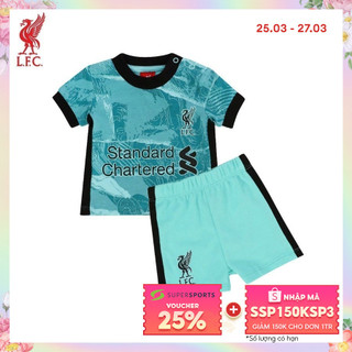  Set quần áo trẻ em Lfc 20/21 Away Kit - Teal - Liverpool Fc - A15385