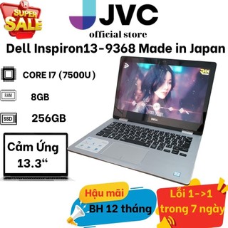 Laptop cảm ứng giá rẻ dell inspiron 13-7378, core i7-7500u, 12gb ram, 256gb ssd, màn hình cảm ứng 360, nguyên zin nhật.