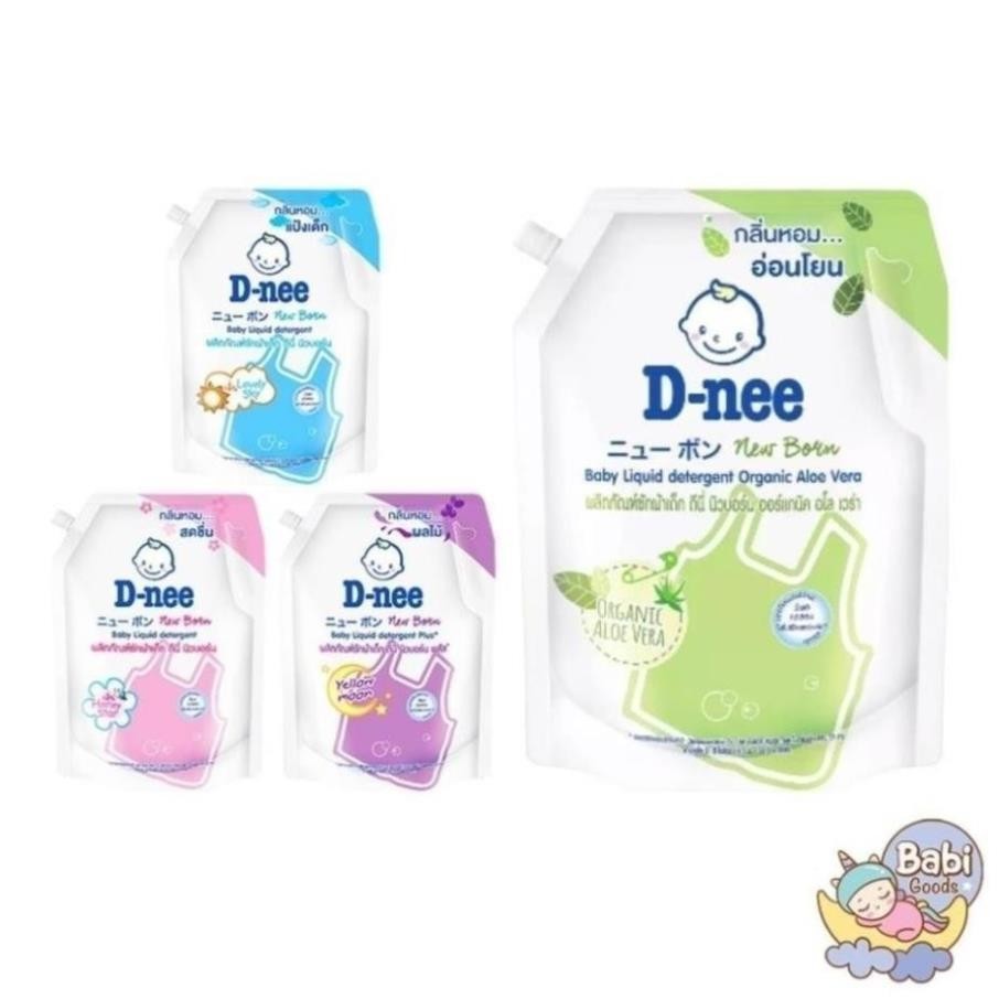 [Túi 1400ml] Nước Giặt Dnee Organic (Nội Địa) Thái Lan