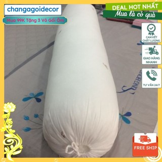 Ruột gối ôm bông gòn kích thước 35x100cm cao cấp
