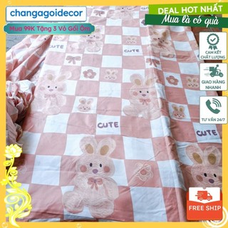 Vải may chăn ga gối chất cotton poly khổ 2m3,có chọn mẫu