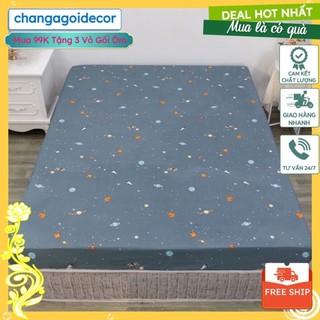 Ga chống thấm cotton cao cấp 1m2/1m6/1m8/2m không có vỏ gối