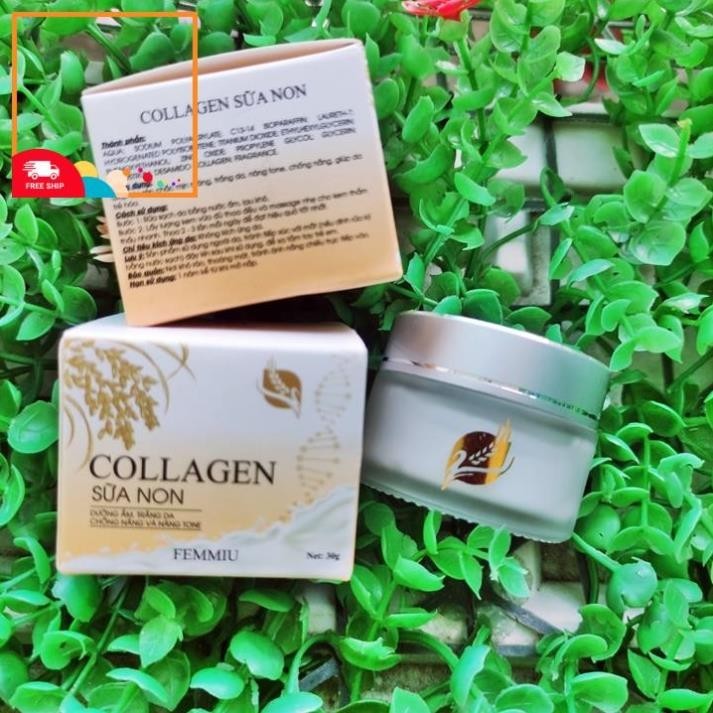 wk Kem Face Collagen Sữa Non Femmiu – HUKB7wk [Lẻ-Sỉ]
