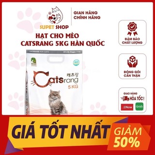 Thức ăn cho mèo hạt CATSRANG  Túi 5kg, dành cho mèo mọi lứa tuổi [TÚI CHIẾT]
