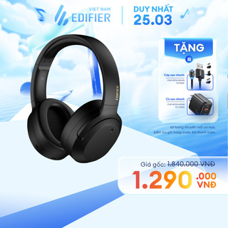Tai nghe chụp tai Bluetooth 5.0 EDIFIER W820NB / W820NB PLUS | Chống ồn chủ động ANC | Bảo hành 12 tháng