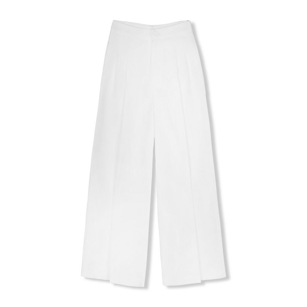 Quần Dài Nữ Flare Wide Leg, Chất Vải Cotton Lạnh Thoải Mái, WQD002, SOMEHOW