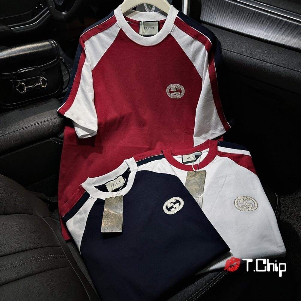 Áo Phông Unisex , Áo Phông Form Rộng Họa Tiết Thêu Chữ Thương Hiệu Chất Cotton Lạnh Cao Cấp | BigBuy360 - bigbuy360.vn