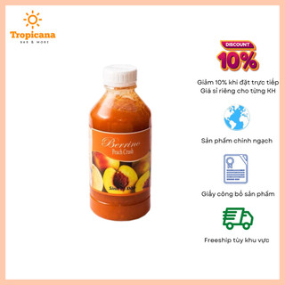 Sinh tố berrino đào - chai 1l