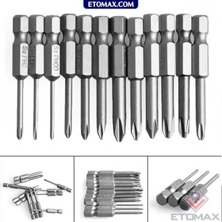 Bộ 13 đầu vặn vít 4 cạnh lục giác cao cấp