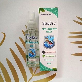 Xịt chống muỗi Staydry 70ml