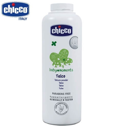 Phấn rôm tinh bột gạo Chicco 0M+