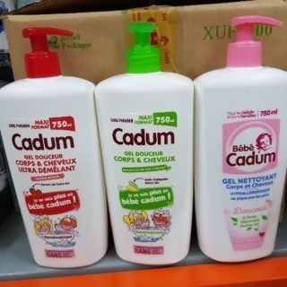 Tắm gội cadum 2 in 1 cho bé