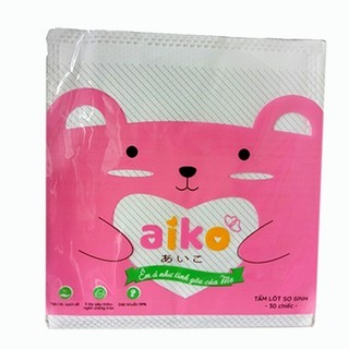 Miếng lót phân xu cao cấp Aiko 4 lớp 30tờ/túi