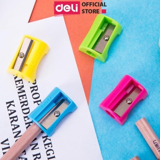 Gọt chì mini Deli Xanh lá/Xanh dương/Hồng/Vàng màu ngẫu nhiên