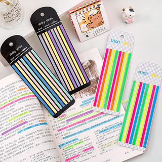 Note ghi chú đánh dấu sticky huỳnh quang - thỏ hồng