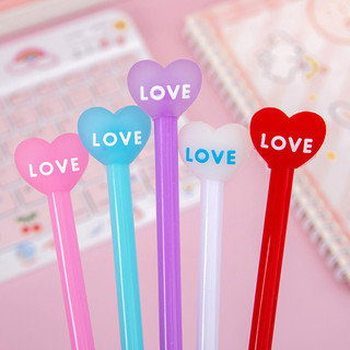 3 Bút Nước Trái Tim Love - Thỏ Hồng VPP