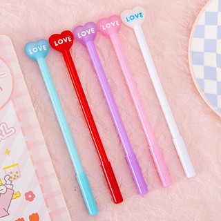 3 Bút Nước Trái Tim Love - Thỏ Hồng VPP