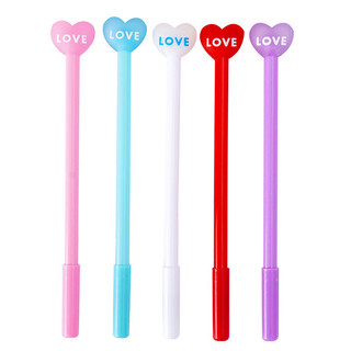 3 Bút Nước Trái Tim Love - Thỏ Hồng VPP