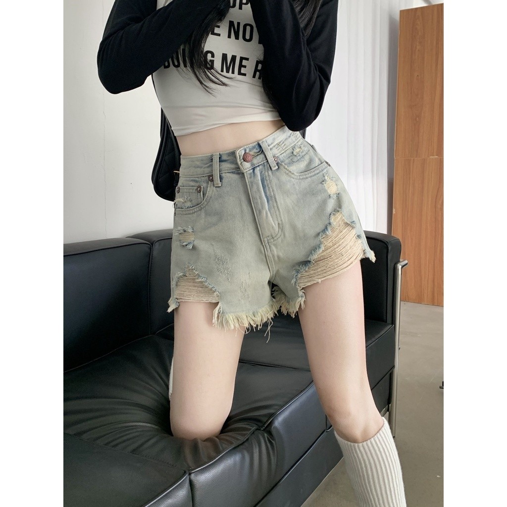 Quần Đùi Jeans Nữ,Quần Short Nữ Chất Liệu Denim Tua Rua Phong Cách Sexy Bụi Phố Hot Trend Korea L11 | BigBuy360 - bigbuy360.vn
