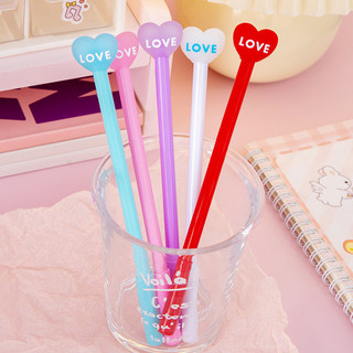 Bút nước trái tim love -thỏ hồng shop
