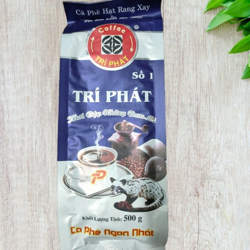 Cafe rang xay Trí Phát ( gói 500g )