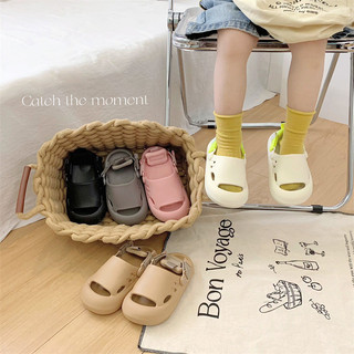 Sandal siêu nhẹ mẫu Sup NB, dép sục hở mõm phong cách có quai chun sau cho bé trai bé gái size 24-35[ WINDY BABY ]