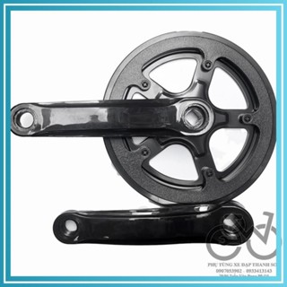 Bộ đùi đĩa 40 răng 1 tầng, đùi dĩa xe đạp fixed gear, đùi dĩa xe đạp 40 răng 1 tầng