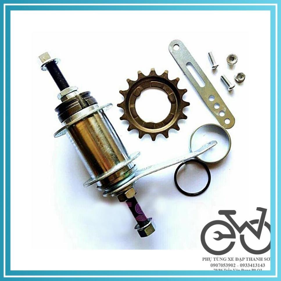 Đùm Sau Xe Đạp FIXED GEAR Single (Moay Ơ)  32/36 lỗ CAO CẤP