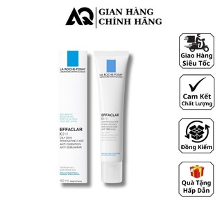 Kem Dưỡng Da La Roche-Posay Effaclar K+ Giúp Giảm Mụn Đầu Đen, Giảm Bóng Nhờn 40ml