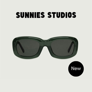 SUNNIES STUDIOS - Kính Mát Gọng Vuông Liv Viper Hemp - 60341RP-1-1