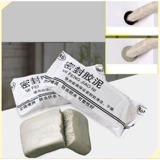 Gói Xi Măng Trắng Dẻo Chống Thấm Cách Nhiệt - Keo Trám Tường Nhà Lỗ Điều Hoà Đường Ống Nước