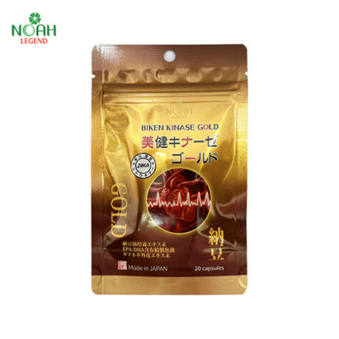 Thực phẩm bảo vệ sức khỏe BIKEN KINASE GOLD (20 viên 1 gói)