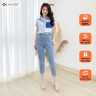 Quần Jean nữ thời trang phong cách trẻ trung, cá tính Liin Clothing Q3533