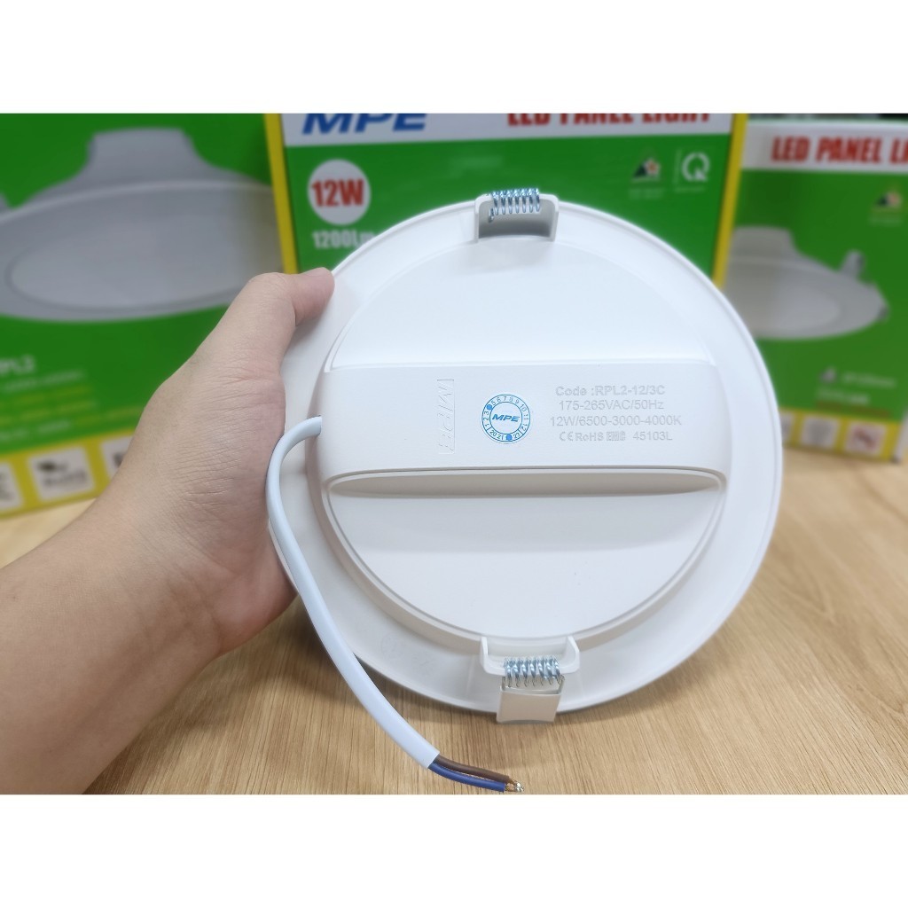 Đèn led âm trần RPL2 đổi màu 6W 9W 12W 18W 3000K/4000K/6500K MPE