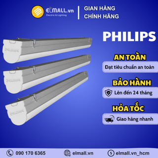 Bộ đèn tuýp liền máng philips ledtube t8 bn012c g3 3000k/4000k/6500k, độ dài 0,6m và 1,2m