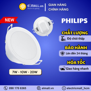 Đèn âm trần meson recessed io philips 5w 7w 9w 13w
